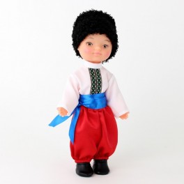 Кукла Украинец простой наряд 