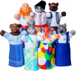 Кукольный театр Пан Коцький (7 персонажей) 