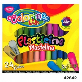 Пластилін 24 кольорів Colorino 