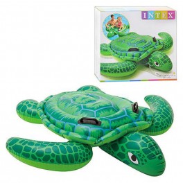 Дитячий надувний пліт Черепаха Intex 150х127см