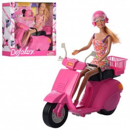 Кукла Defa на скутере 8246