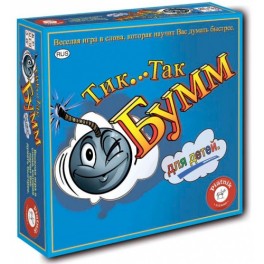 Карточная настольная игра Тик Так Бумм для детей 798191