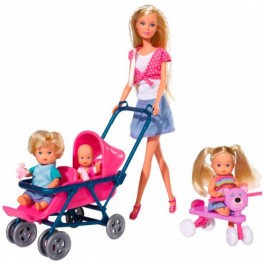 Ляльковий набір Штеффі з дітьми та аксесуарами