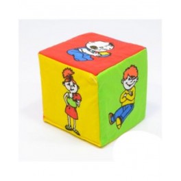 Кубик-погремушка Дети Изучаем действия