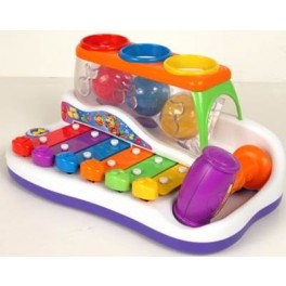 Ксилофон с молоточком Детская музыкальная игрушка 	856