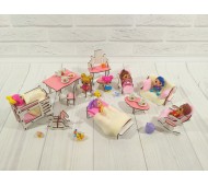 Комплект игровой мебели для кукол LOL 12 предметов FANA 1102