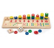 Деревянная игрушка Цифры и счёт Viga Toys 59072
