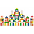 Набір дерев'яних будівельних блоків 100 шт 2,5 см Viga Toys 50334