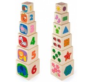 Дерев'яна іграшка Кубики Viga Toys 50392