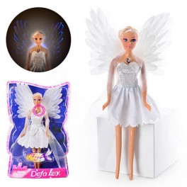Кукла Defa Lucy Ангел светящиеся крылья 8219
