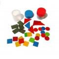 Набор геометрических фигур из пластика 2шт в наборе