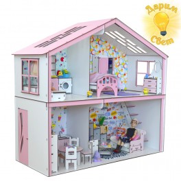 Кукольный домик Волшебный котедж для Барби FANA 3125