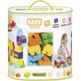 Конструктор Baby Blocks Мои первые кубики 100шт ТМ Wader 41420
