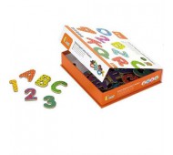 Деревяный набор магнитных букв и цифр Буквы и цифры Viga Toys 59429