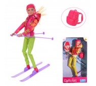 Кукла DEFA с лыжными аксессуарами 2 вида 8373