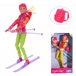 Кукла DEFA с лыжными аксессуарами 2 вида 8373
