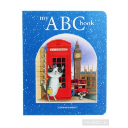 Книга для дітей Азбука my ABC book Англійський алфавіт укр