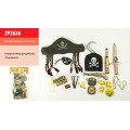 Игровой Пиратский набор шляпа подзорная труба крюк мушкет ZP2626