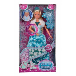 Лялька Штеффі Снігова королева зі світловими ефектами та сяючими елементами 29см 573 3287