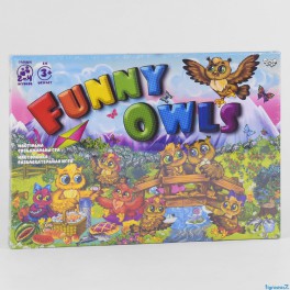 Настольная игра бродилка Funny Owls DTG98