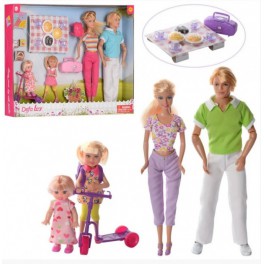Набір ляльок Сім'я DEFA Пікнік 8301