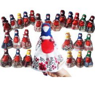 Набір ляльок HEGA в Національній одязі по областям України з плакатом