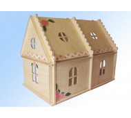 Кукольный домик Hega с росписью 2этажа 69