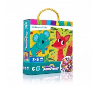 Набор для творчества Rainbow pompoms. Лисичка Vladi Toys VT4433-06