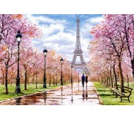Пазли Castorland тисячу Романтична прогулянка в Парижі C-104369