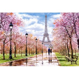 Пазли Castorland тисячу Романтична прогулянка в Парижі C-104369