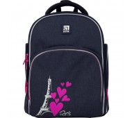 Рюкзак ранець шкільний каркасний Kite Education 2 021 Love in Paris K21-706S-3 (LED)