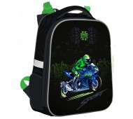Рюкзак ранец школьный каркасный SchoolCase Motobike Class 2116C