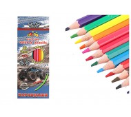 Олівці пластикові кольорові 12кол KIDIS Freedom 13358