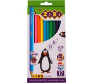 Олівці кольорові ZiBi Kids Line 12 кольорів ZB.2414