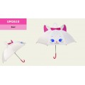 Дитяча парасолька Кошка біла з вушками пластик, кріплення UM2610