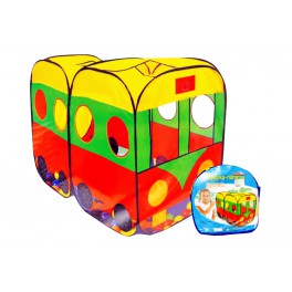 Палатка детская игровая Автобус 140х73х96см 8027