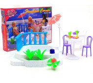 Игровой набор Мебель для пляжа Gloria  9879