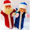 Кукла-перчатка на руку Дед Мороз и Снегурочка В072/В186
