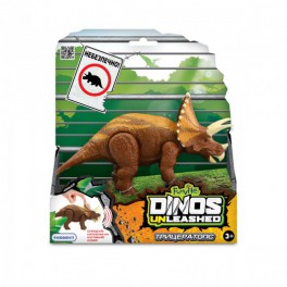 Інтерактивна іграшка Dinos Unleashed серії Realistic - Трицератопс 31123TR