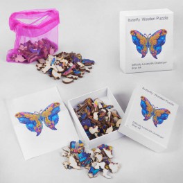 Пазли дерев'яні Метелик у коробці B36710