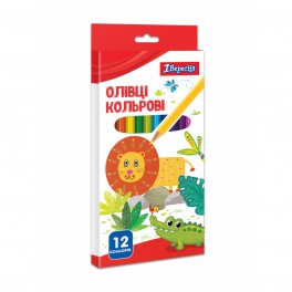 Олівці 1 вересня 12 кол. zoo land 290639