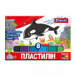 Пластилин 1Сентябрь "Zoo Land", 8 цв., 160г, Украина 540587