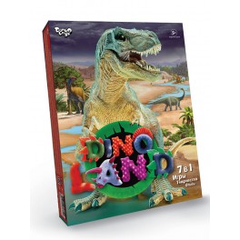 Креативна творчість Dino Land 7 в 1 рос DL-01-01
