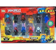 Игровой набор героев Ninjago минифигурки 12 шт 0297e