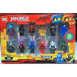 Ігровий набір героїв Ninjago мініфігурки 12 шт