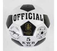 Мяч Футбольный размер №5, материал PVC, 280 грамм, резиновый баллон C40089