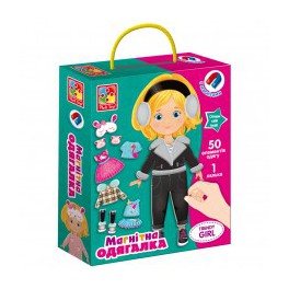 Магнитная игра-одевалка Trendy girl Vladi Toys VT3702-23