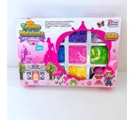 Термомозаика 3D Принцессы (4000 разноцветных бусин, 3 основы, 3D фигурки) 4FUN Game Club 22036