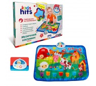 Музыкальный коврик для малышей Kids Hits Ферма KH04-002
