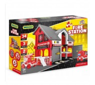 Игровой набор домиков Play house Пожарная станция ТМ Wader 25410